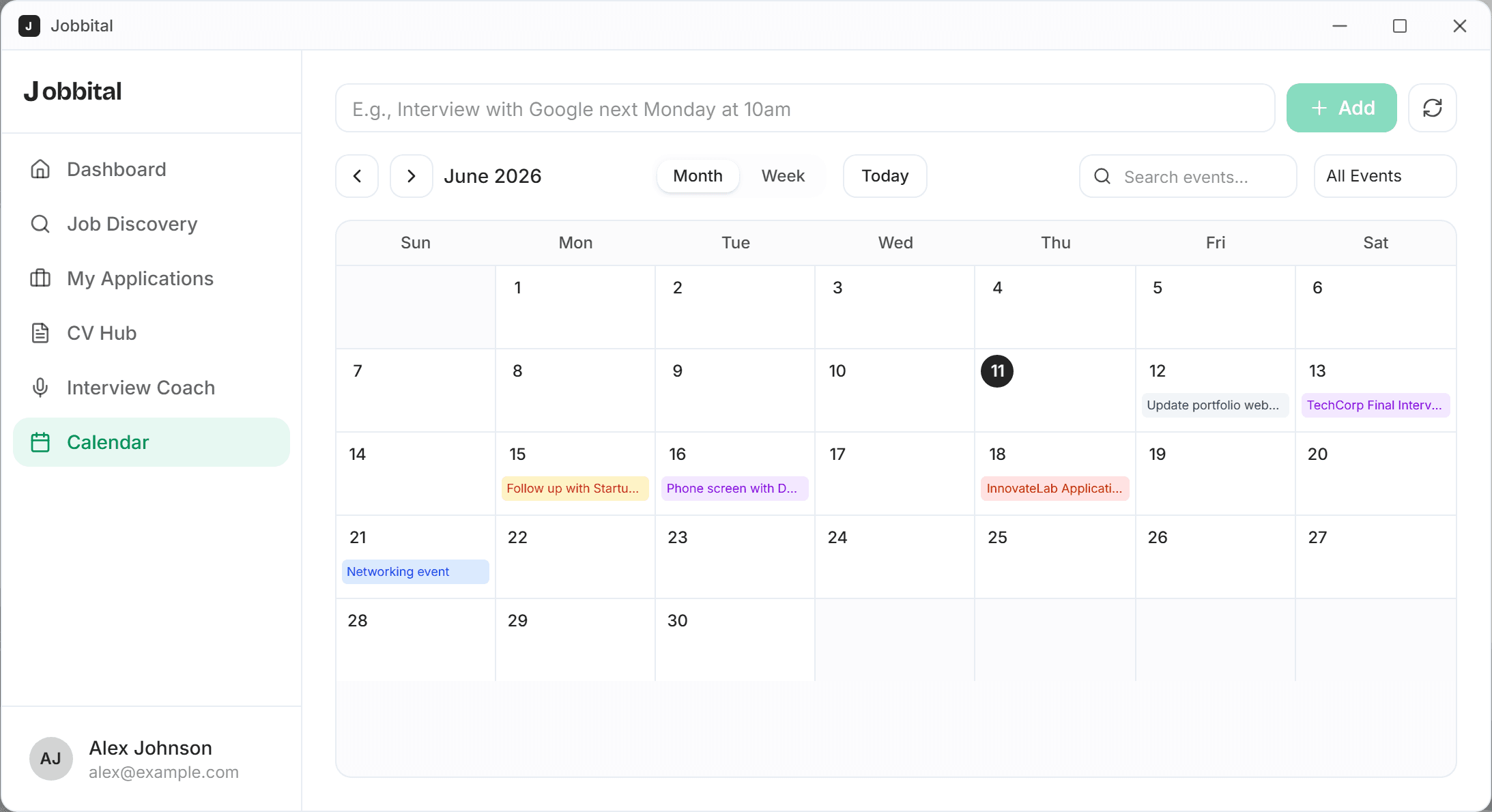 Schedule — Deadlines, handled