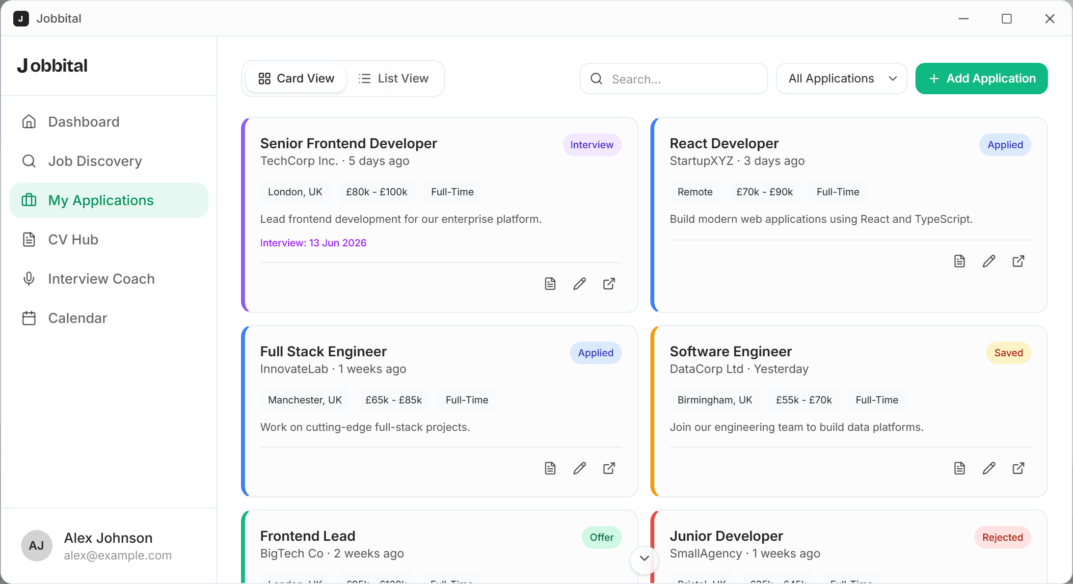 Track — Every application, one pipeline